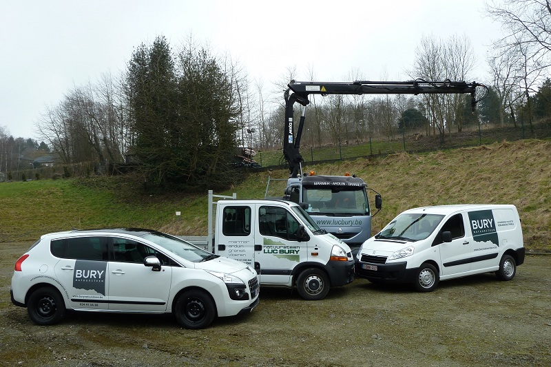 Bury Natuursteen. Uw materialen kunnen door ons aan huis geleverd worden.