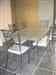 Granite table + 6 chairs - 900 Euro