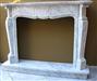 White marble fireplace - 1000 Euro